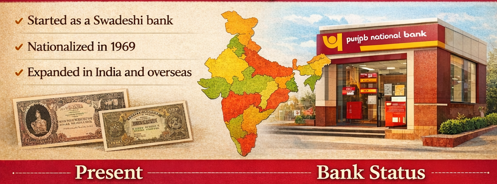 Punjab National Bank: History and Present Status Illustration